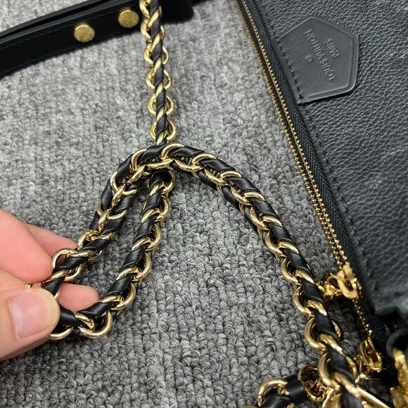 100% Louis Vuitton Multi Pochette Accessories Monogram Leather Satchel - Picture 16 of 16